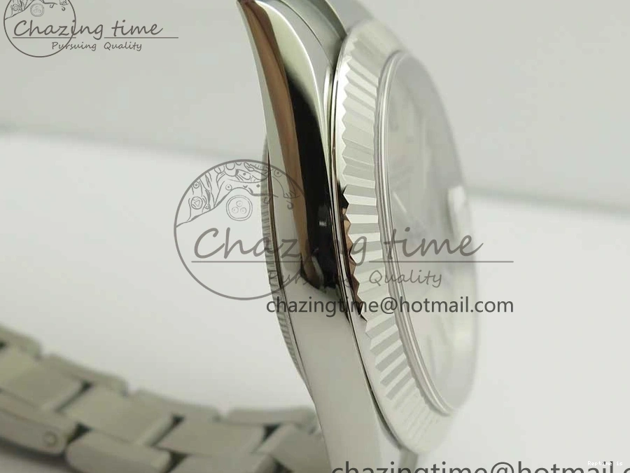 1229 DateJust II 126334 41mm SS BP Maker 1:1 Best Edition Silver Dial Fluted Bezel on Oyster Bracelet SunProtective 3326